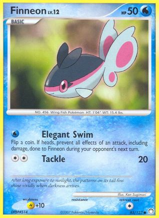 Finneon 083  - Reverse Holofoil Mysterious Treasures - Common