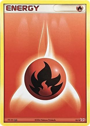 Fire Energy 010  EX Trainer Kit 1 Latias & Latios - Common