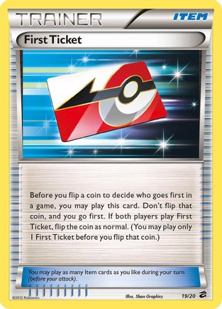 First Ticket 019/20  - Holofoil Dragon Vault - Holo Rare
