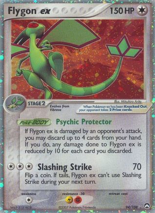 Flygon ex 094  - Holofoil Power Keepers - Ultra Rare
