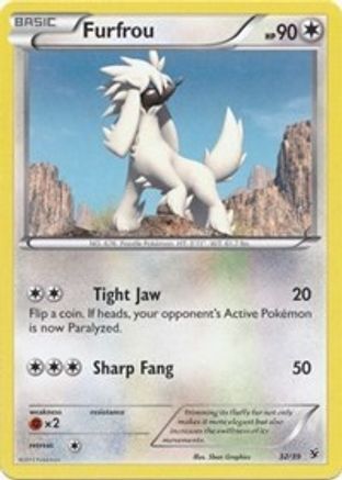 Furfrou (32) 032  Kalos Starter Set - Common