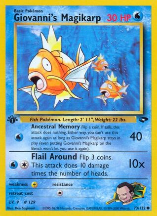 Giovanni's Magikarp [G2 - 073/132]
