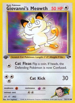 Giovanni's Meowth (74) [G2 - 074/132]