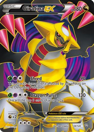 Giratina EX (124 Full Art) [DRX - 124/124]