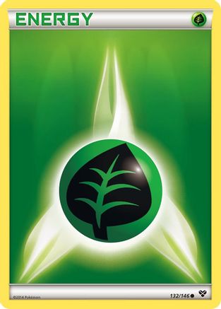 Grass Energy 132  XY Base Set - Common