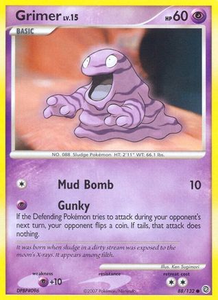 Grimer 088  Secret Wonders - Common
