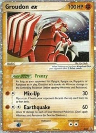Groudon ex - 038 (EX Collector's Tins) [PR - 038]