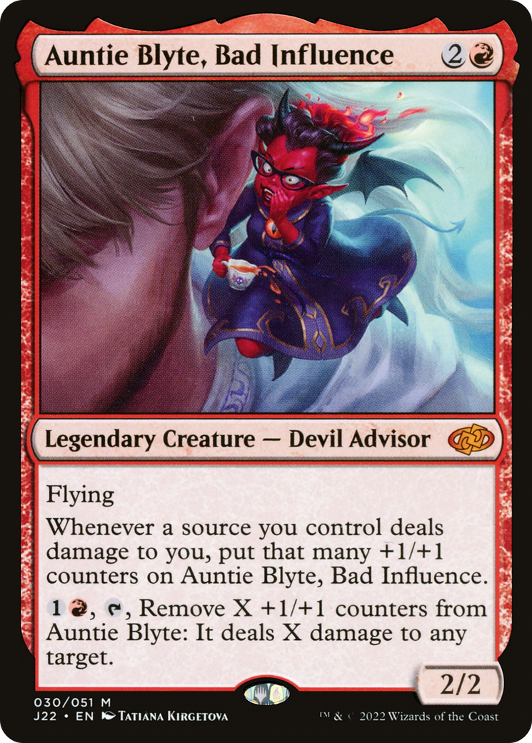 Auntie Blyte, Bad Influence [J22 - 30]