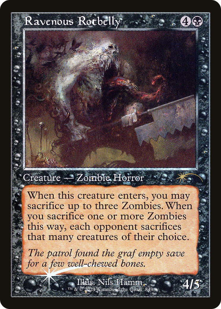 Ravenous Rotbelly (SLD-849) - Secret Lair Drop Foil
