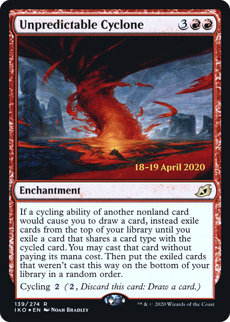Unpredictable Cyclone [PRE - 139]