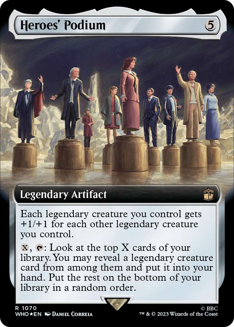 Heroes' Podium (Extended Art) (Surge Foil) [WHO - 1070]