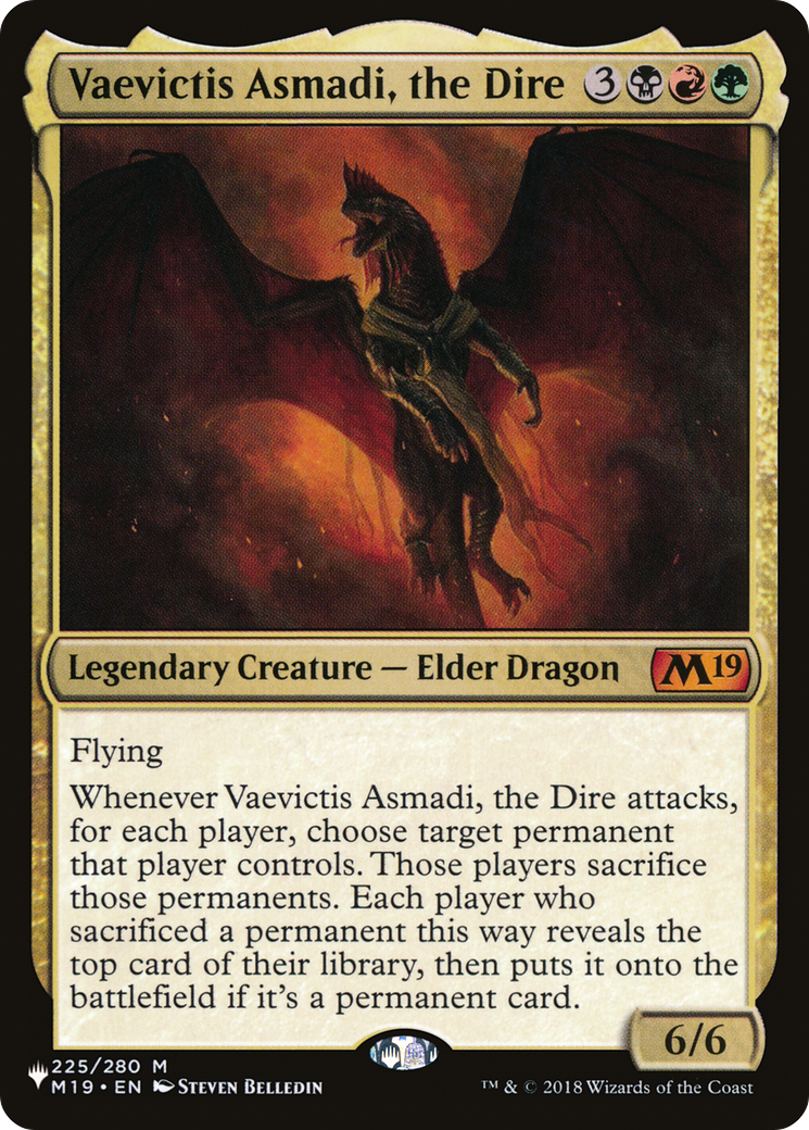Vaevictis Asmadi, the Dire [LIST - 225/280]