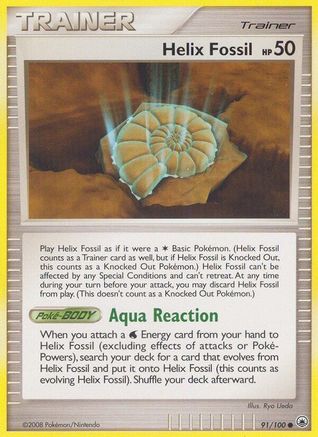 Helix Fossil 091  Majestic Dawn - Common