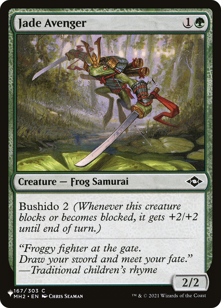Jade Avenger [LIST - 167/303]