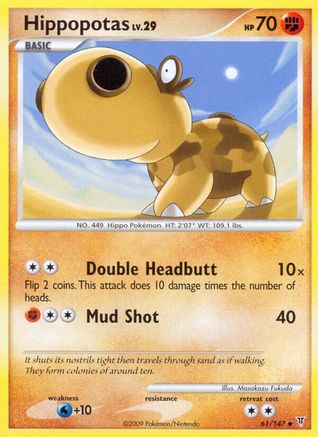 Hippopotas 061  - Reverse Holofoil Supreme Victors - Uncommon