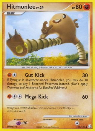 Hitmonlee 100  Legends Awakened - Common