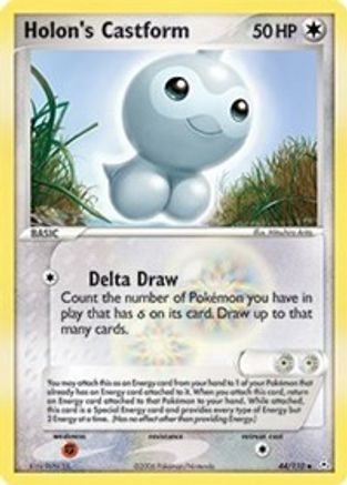 Holon's Castform 044/110  - Reverse Holofoil Holon Phantoms - Uncommon