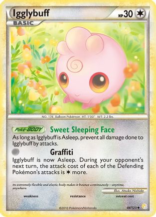 Igglybuff 044/123  HeartGold SoulSilver - Uncommon