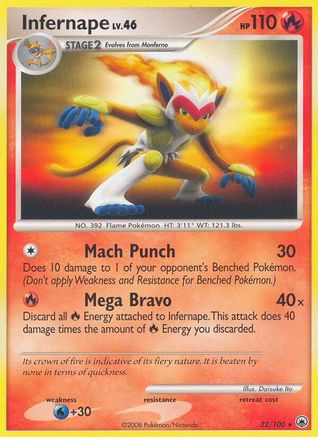 Infernape [MD - 22/100]