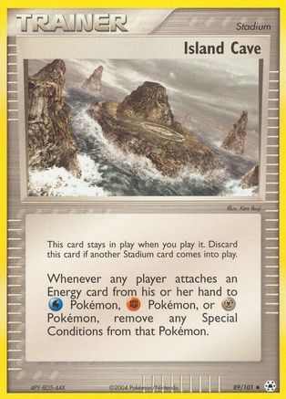 Island Cave 089  Hidden Legends - Uncommon