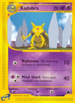 Kadabra 069  Skyridge - Common