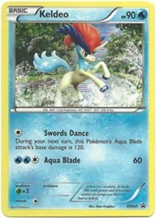 Keldeo - BW60 (Tinsel Holo) [PR - BW60]