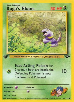 Koga's Ekans [G2 - 077/132]