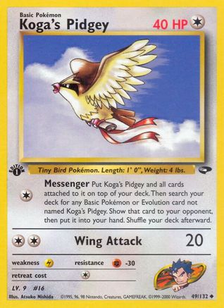 Koga's Pidgey (49) [G2 - 049/132]