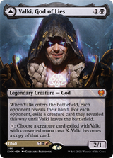Valki, God of Lies (Borderless) (KHM-286) - Kaldheim Foil
