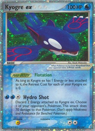 Kyogre ex [CG - 95/100]