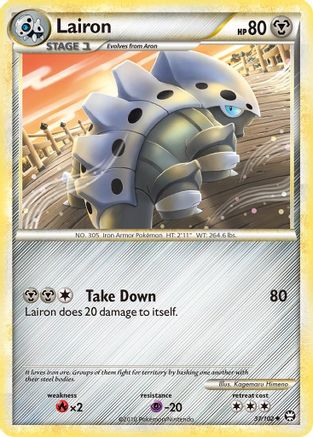Lairon 037  - Reverse Holofoil Triumphant - Uncommon
