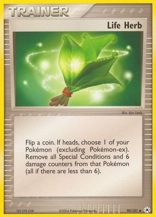 Life Herb 090  - Reverse Holofoil Hidden Legends - Uncommon