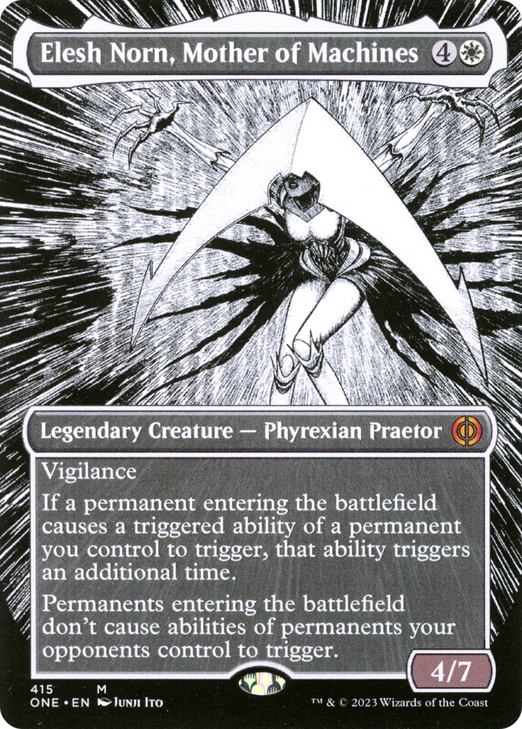 Elesh Norn, Mother of Machines (Borderless) [ONE - 415]
