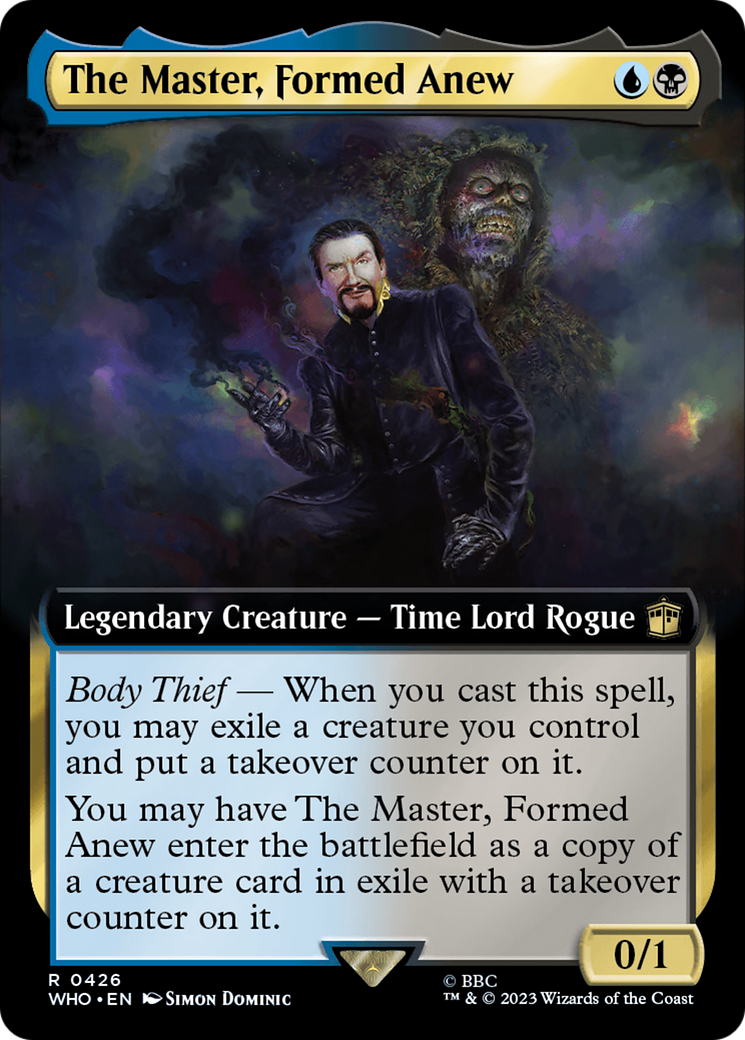 The Master, Formed Anew (Extended Art) [WHO - 426]