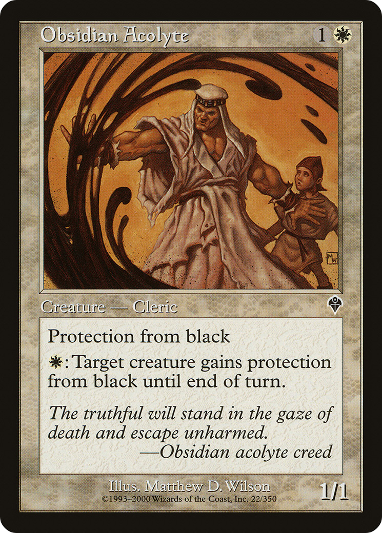 Obsidian Acolyte [INV - 22]