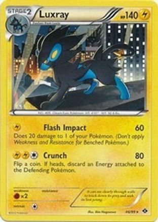 Luxray 046/099  Deck Exclusives - Rare