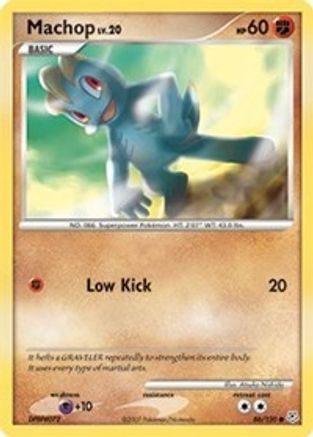 Machop 086  Diamond and Pearl - Common