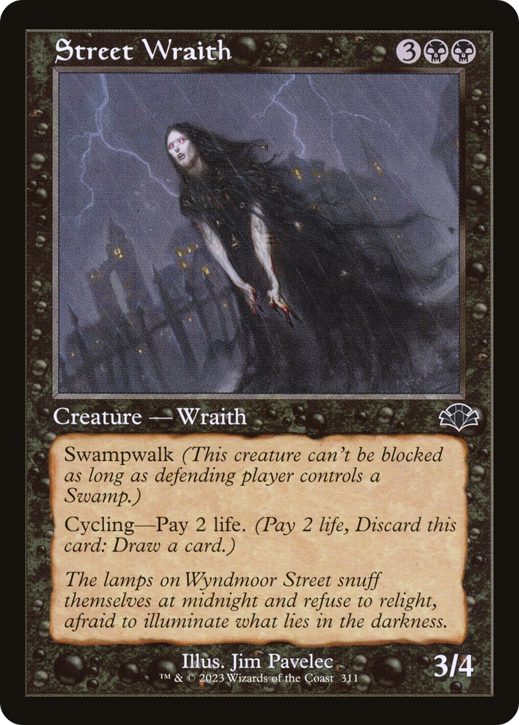 Street Wraith (Retro Frame) [DMR - 311]
