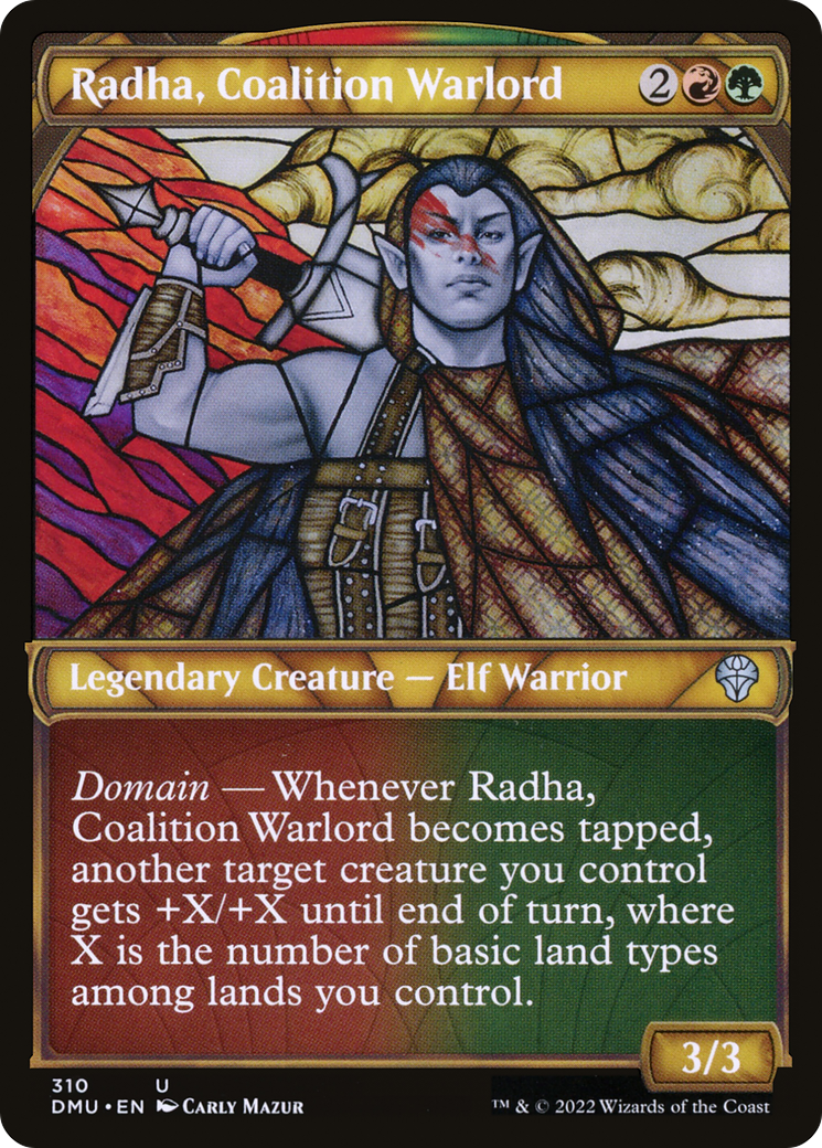 Radha, Coalition Warlord (Showcase) [DMU - 310]