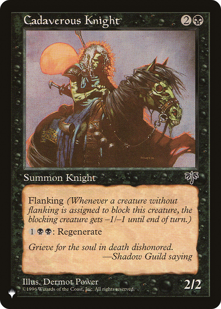Cadaverous Knight [LIST - N/A]
