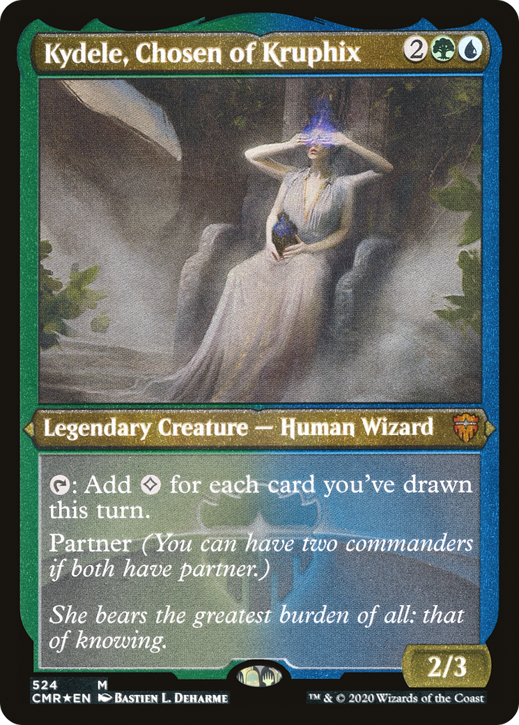 Kydele, Chosen of Kruphix (Foil Etched) [CMR - 524]