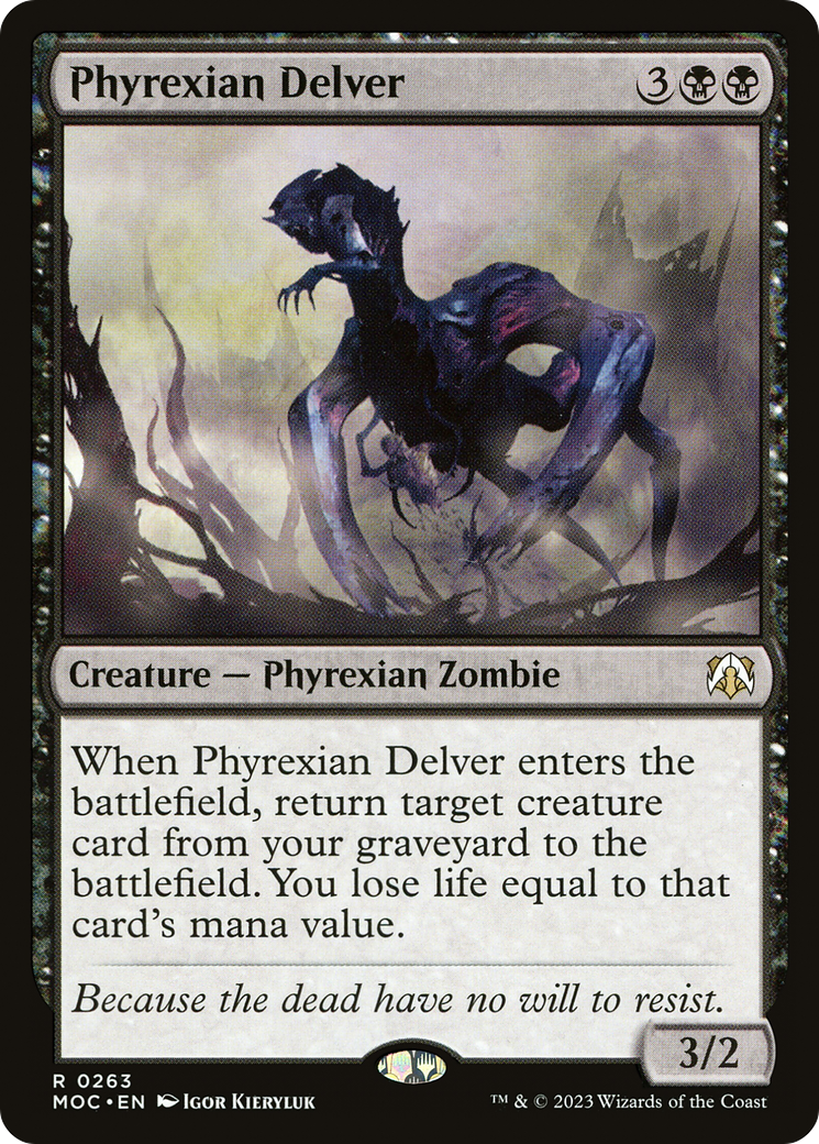 Phyrexian Delver [MOC - 263]