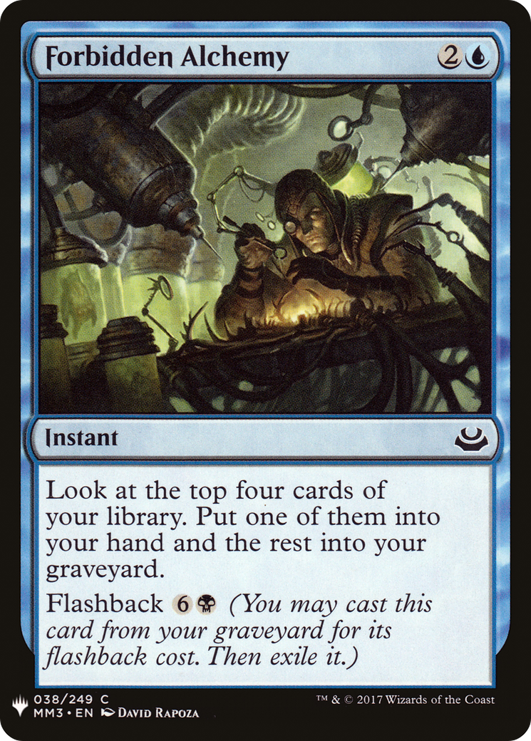 Forbidden Alchemy [LIST - 38]