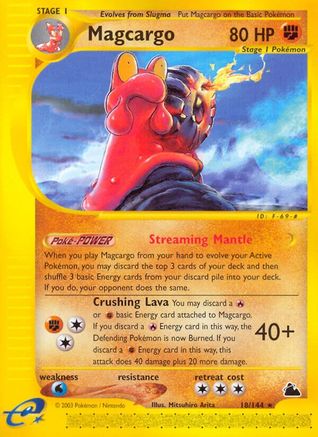 Magcargo (18) 018  Skyridge - Rare