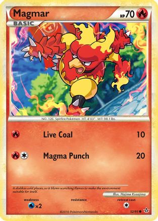 Magmar 052  Unleashed - Common