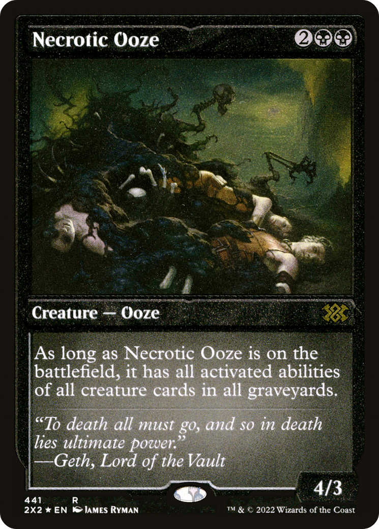 Necrotic Ooze (Foil Etched) [2X2 - 441]