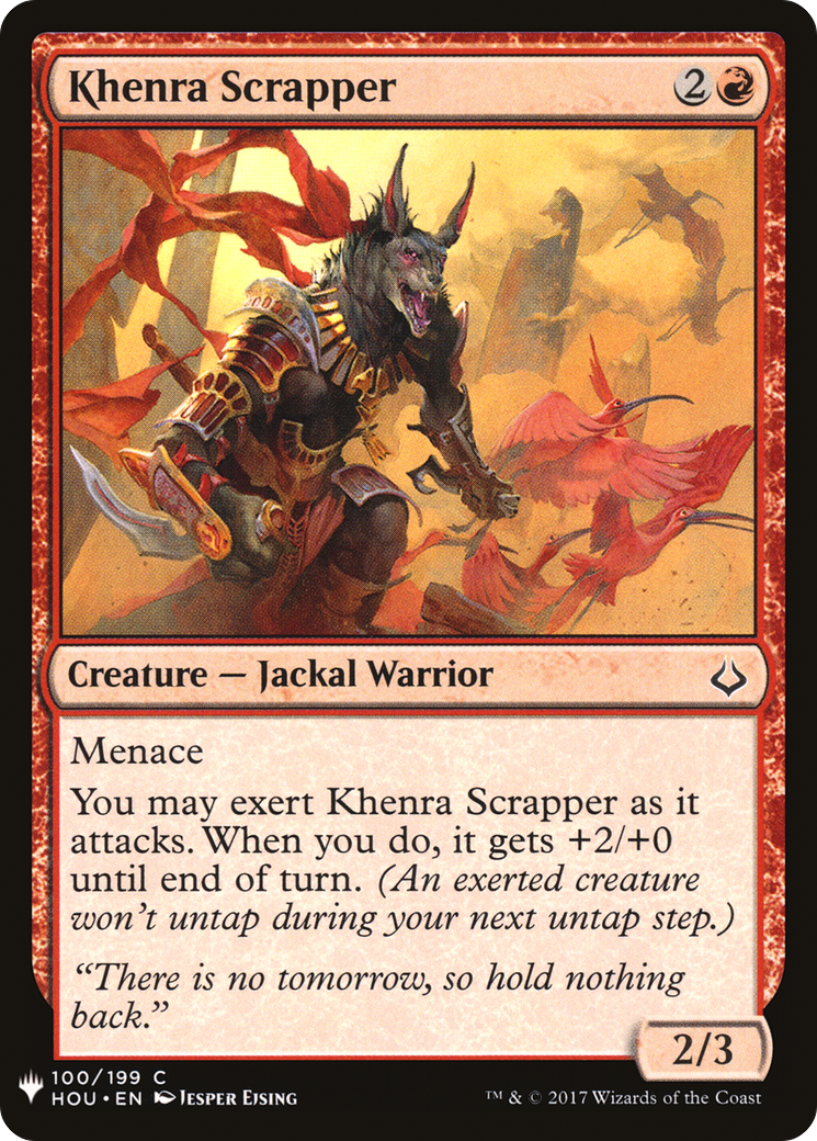 Khenra Scrapper [LIST - 100]