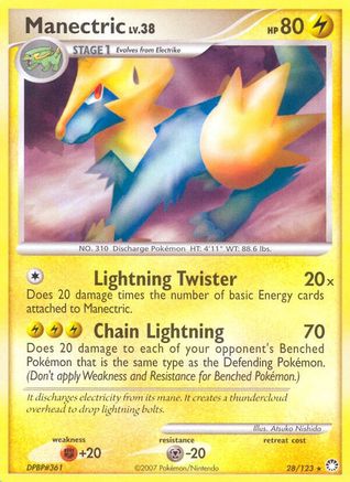 Manectric [MT - 28/123]