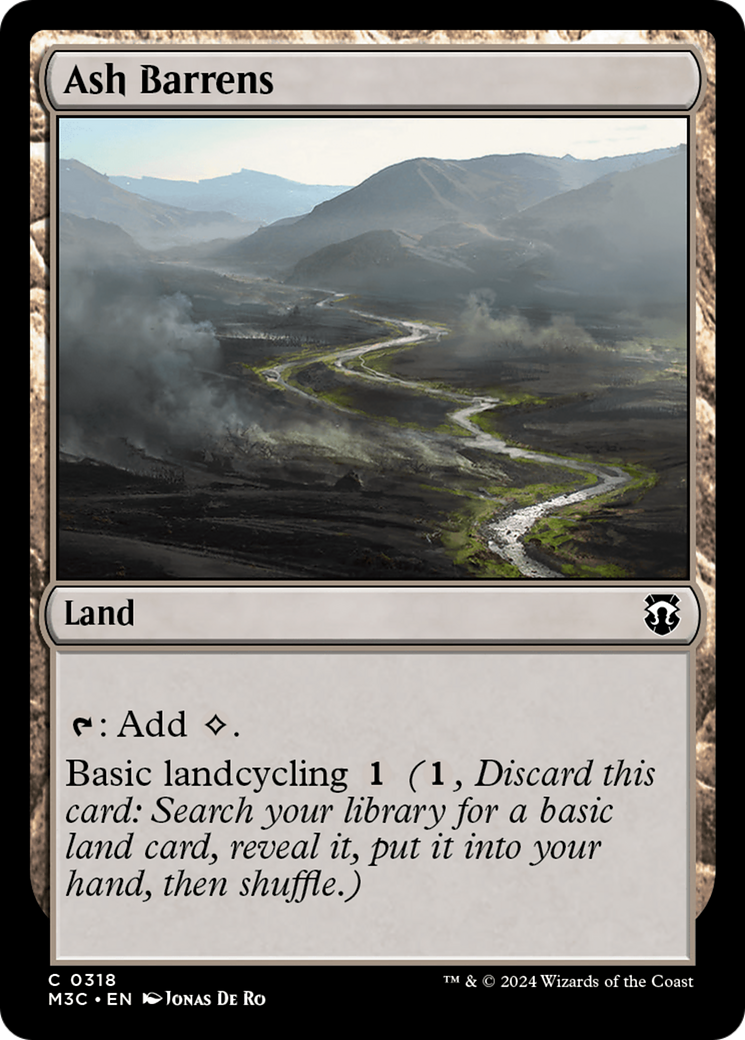 Ash Barrens [M3C - 318]