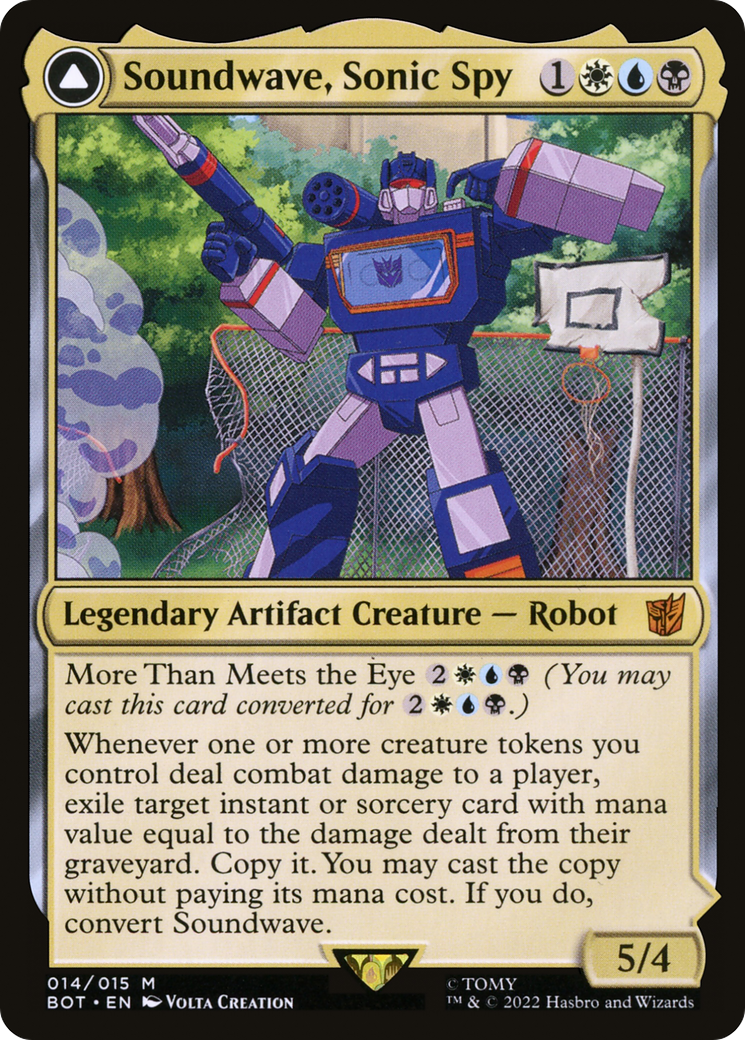 Soundwave, Sonic Spy [BOT - 14]